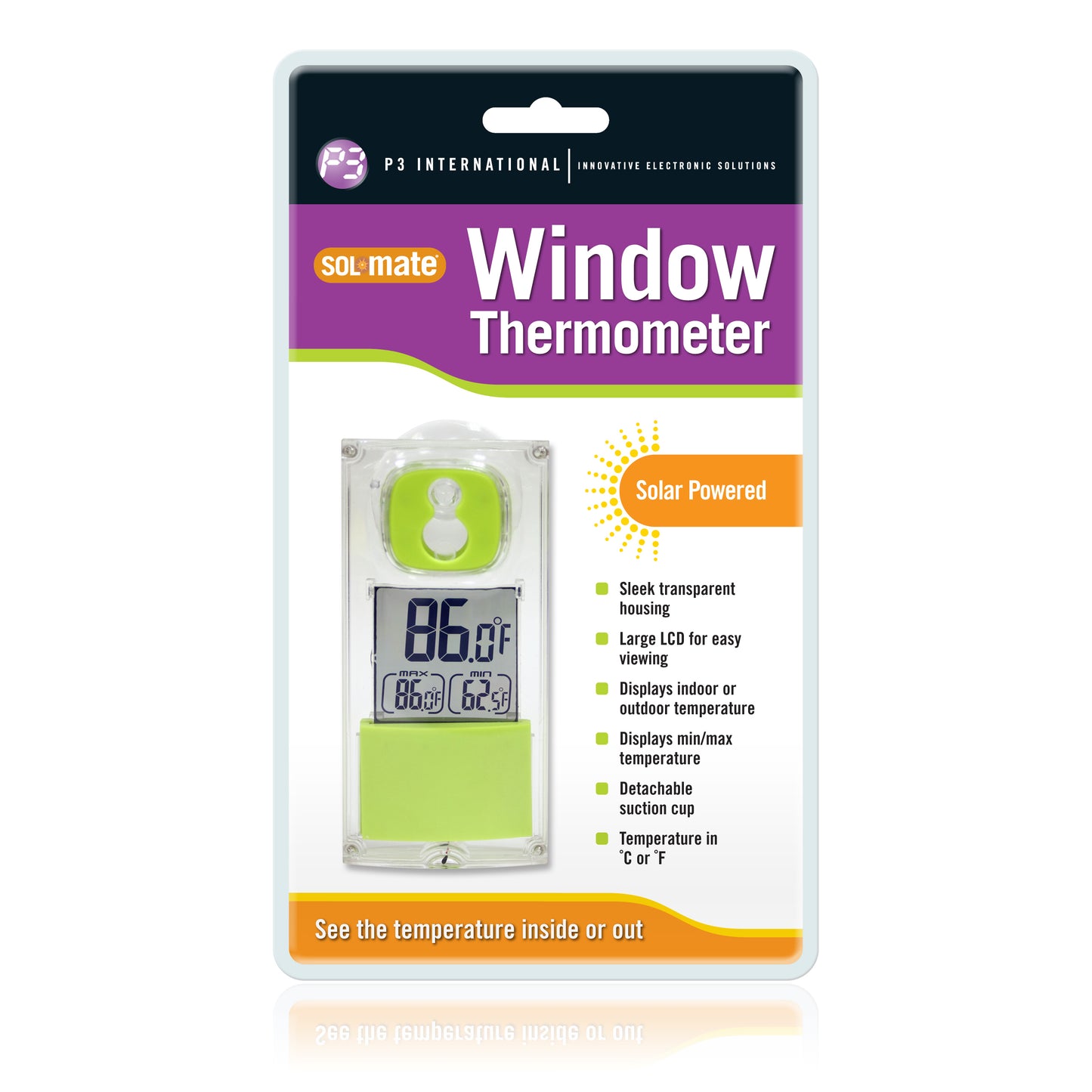 Sol-Mate Window Thermometer