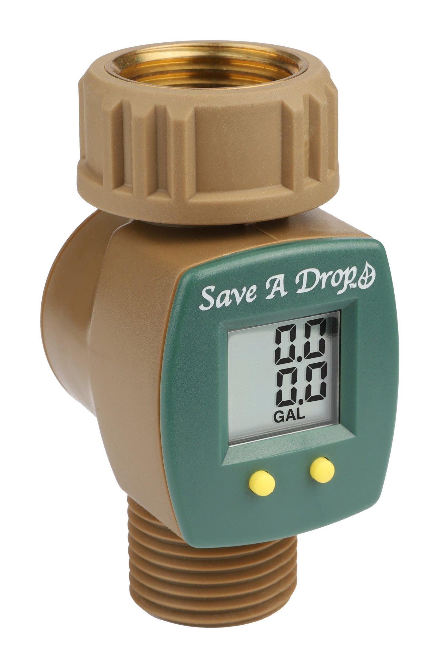 Save-A-Drop Brass Water Meter