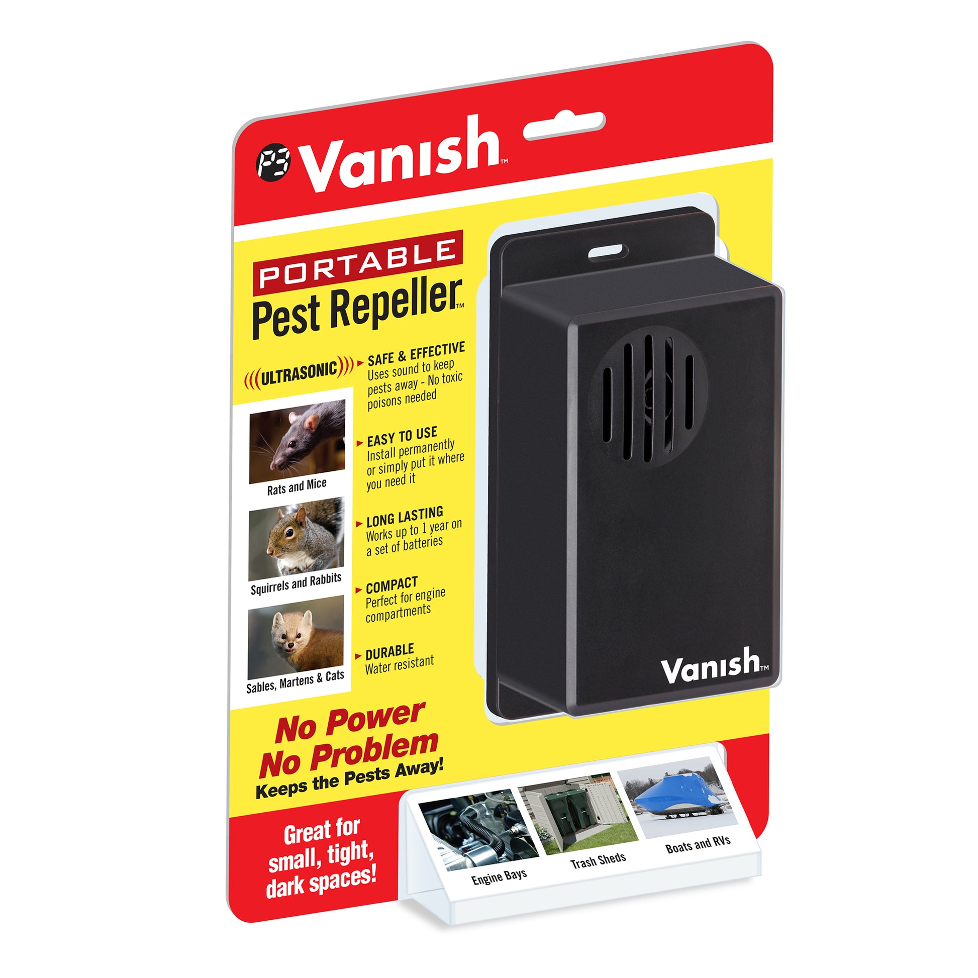 Vanish Portable Pest Repeller – P3 International